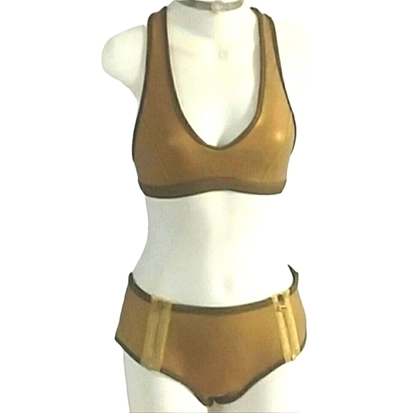 Unbranded Other - Wet Suit Bikini Size Medium Color: Bond Gold Size Medium